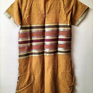 Pretty Tunic In Mustard Colour