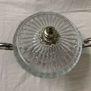 Vintage Edelita Patisserie Footed Glass Stand