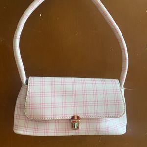 Gingham Shoulder Bag