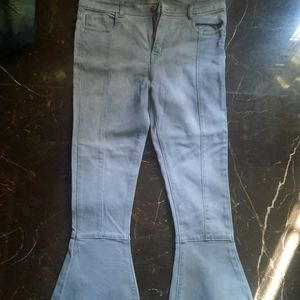 Grey Bootcut Jeans