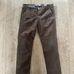 Suede Casual /Formal Pants