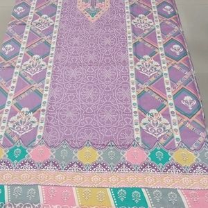 Unstitched Salwar Suit Fabric