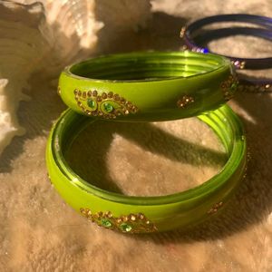 Combo Of 4 Bangle Sets