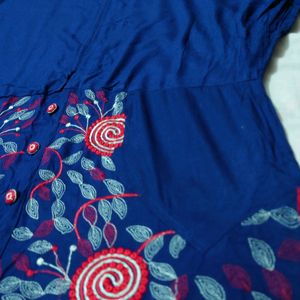 Blue And Red Kurta Couse Of Not Fit Me