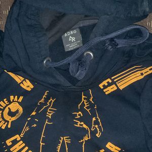 Pubg Navy Blue 800 gsm M size Hoodie