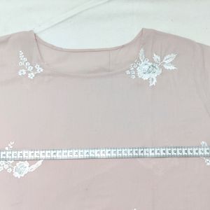 Cotton Pastel Pink Elegant Top