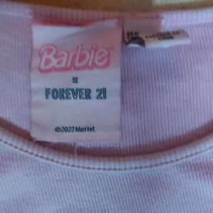 Barbie×Forever 21 Knit Crop Top