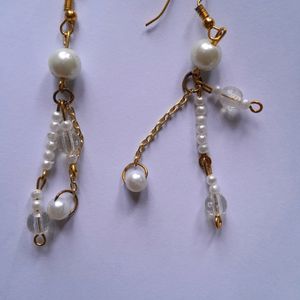 Pearl Bead Earrings