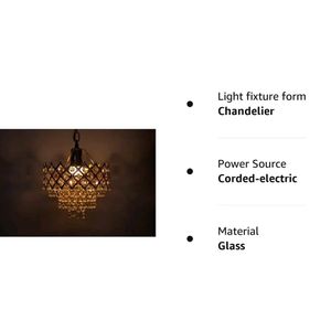 Lamp Ceiling Light Jhoomar-Corded Electric(Glass)