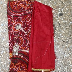 Bandhani Georgette Saree