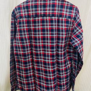 Ajio Mens Checkerd Print Shirt