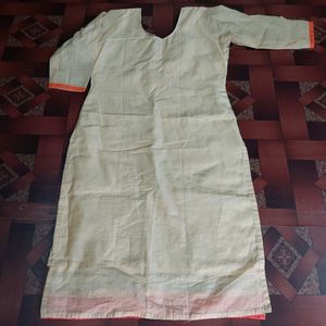 Price Drop For TodayTissue Silk  Kurti With Chunni