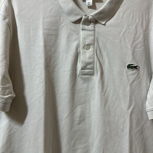 Lacoste White T Shirt