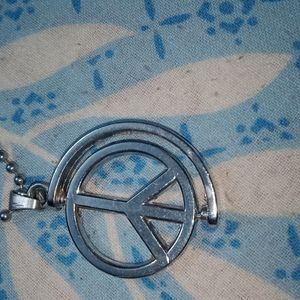 Unisex Peace Pendant