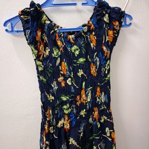 Floral One Piece Dress