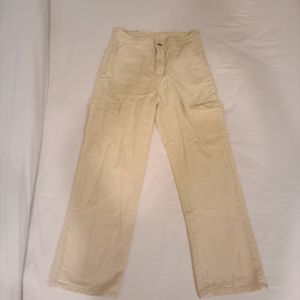 Beige Pinteresty Jogger Pants