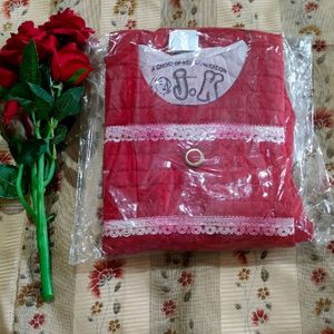 7 Years Girl Kurta Set Unused