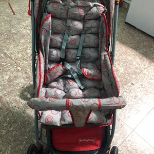 Babyhug Cosy Cosmo Stroller - Red