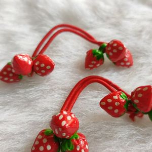 Strawberry  Hair ties🍓