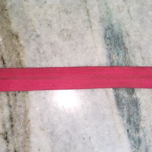 Rose Coloured Zipper