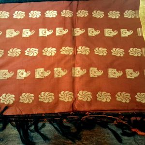 Pure Banarasi Silk Saree Bought In Kanchipuram