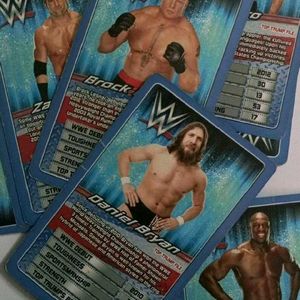 WWE  TRUMP CARDS SMACKDOWN