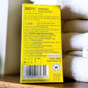 Skore Condoms - 10 Count (Banana)