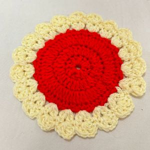 Tea Crochet Coaster