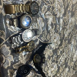 Combo Of 6 Watches (Different Companies)