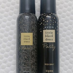 Avon Combo Little Black Dress Body Spray