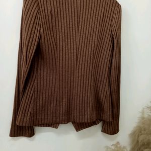 Antique Gold Knitted Coat