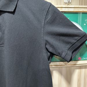 Unqilo Black Polo T-Shirt