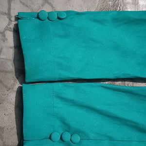 Green Women Trouser Pant