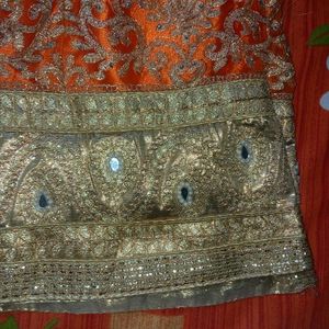 Orange Lehenga Choli For Women