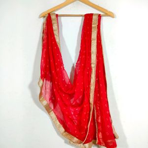 Mustard And Red Kurta Sets (Women's)