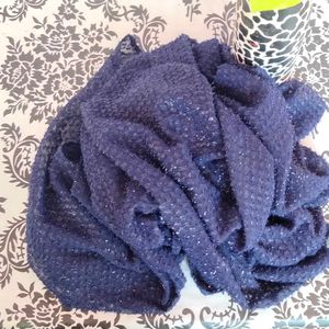 NAVY BLUE COLOUR SHAWL