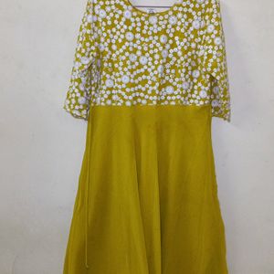 Yellow Ethnic Gown