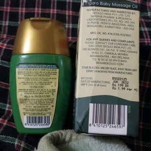 FIGARO Baby Massage Oil