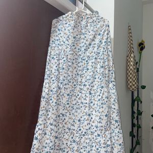 Floral Long Skirt