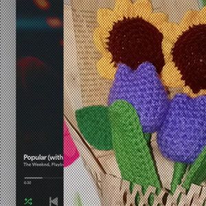 Crochet Tulip 🌷 And Sunflower 🌻 Bouquet ✨💓