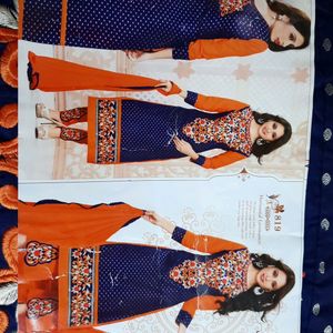 Ayesha Cotton Dress Material Catalogue Piece