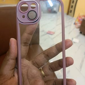 I Phone 14 Cover - Pink Colour