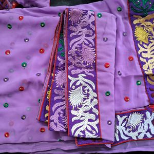 Embroidery Saree