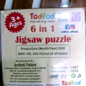 6 Jigsaw Puzzles For Kids