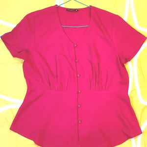 Rose A Line Top