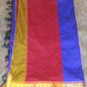 Pattu Saree With Jerry Borders, Palau.