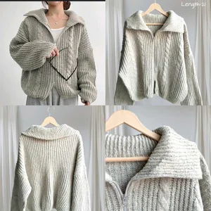 Barbell Cable Knit Sweater