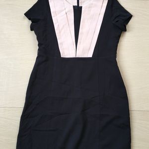 Short Sleeve Formal Midi Dress
