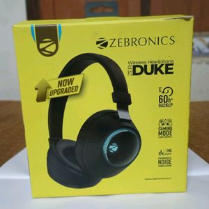 Zebronics DUKE Wireless Headphone Upgrade Version