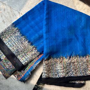 Navy Blue Saree